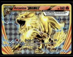 Arcanine BREAK XY180 XY Black Star Promos Promo Pokemon - Image 1