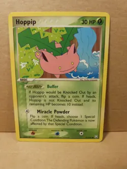 Pokemon Common Card: Hoppip 57/109 (Ex Team Rockets Returns Set) - Image 1