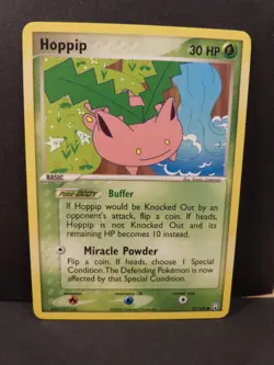 Pokemon Common Card: Hoppip 57/109 (Ex Team Rockets Returns Set) - Image 3