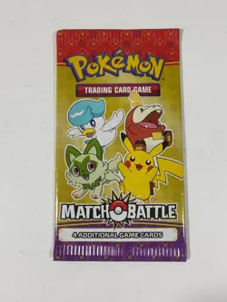 2023 Pokemon Match Battle McDonalds Promo Sealed Booster Pack! - Image 1