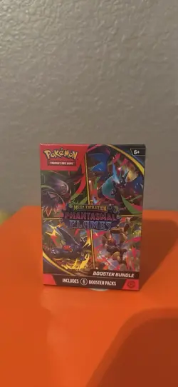 Pokemon Mega Evolution Phantasmal Flames Booster Box English Mega Charizard X - Image 1