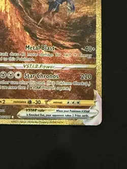 Origin Forme Dialga VSTAR GG68/GG70 Pokemon Crown Zenith Holo Mp/HP - Image 2