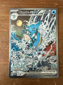 Pokemon Scarlet & Violet Black Star Promos Kingdra ex #131 NM - Image 3
