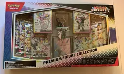 Pokemon Prismatic Evolutions Premium Figure Collection Espeon Umbreon SEALED - Image 1