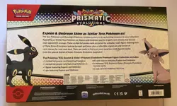 Pokemon Prismatic Evolutions Premium Figure Collection Espeon Umbreon SEALED - Image 2