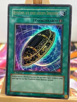 Begrabnis Aus Einer Anderen Dimension DP03-DE026 Ultra Rare Deutsch Poor YUGIOH - Image 1