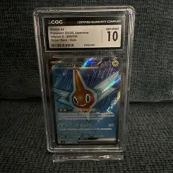 ⚡ CGC 10 Rotom ex SR #096/080Pokemon Card Japanese Inferno X 2025 - Image 1
