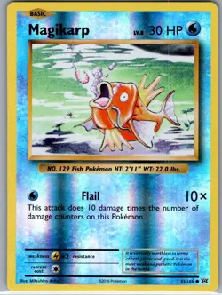 Magikarp 33/108 Reverse Holo XY - Evolutions - Pokemon Card - NM - Image 1