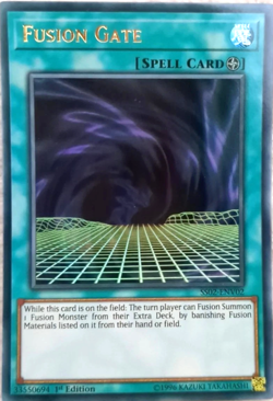 Fusion Gate SS02-ENV02 1st Edition ULTRA RARE YuGiOh TCG Card - Image 1