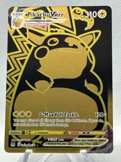 Pokemon TCG Lost Origin Pikachu Vmax Ultra Rare Holo Card TG29/TG30 - Image 1
