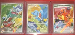 Pokemon TCG Promo Cards Holo Lot of 3 Bulbasaur Squirtle Charmander English - Image 1