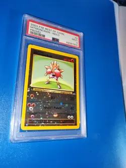 Pokemon card holo Hitmonchan / Tygnon promo 2 Best Of Game 2003 PSA 9 Near Mint - Image 4