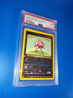 Pokemon card holo Hitmonchan / Tygnon promo 2 Best Of Game 2003 PSA 9 Near Mint - Image 5