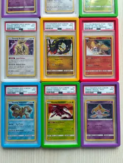 Pokemon Shining Legends 9 Card full set PSA 9 (Mew & Lugia PSA 8) 2017 - Image 4