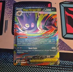 Mega Gengar Ex 056/094 Phantasmal Flames Pokemon Card - Image 2