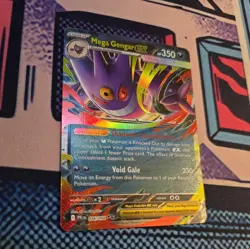 Mega Gengar Ex 056/094 Phantasmal Flames Pokemon Card - Image 4