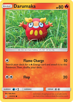 Darumaka 23/214 Common | Unbroken Bonds | Pokemon Card - Image 1