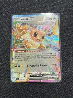 Pokemon Eevee TCG EX Prismatic Evolutions Card 075/131 - Image 1