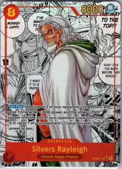 Silvers Rayleigh (Manga) OP08-118 English Two Legends - One Piece Card - NM - Image 1
