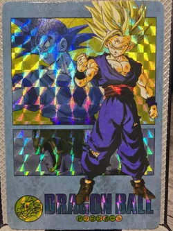Dragon Ball teen gohan holo foil prism card - Image 1