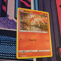 Ponyta 004/034 Holo Trading Card Game Classic Pokemon Card - Image 2