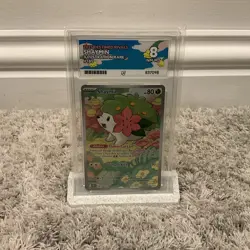Pokemon TCG Destined Rivals Shaymin Illustration Rare Card 185/182 Ace 8 - Image 1
