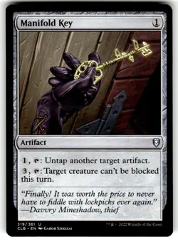 Manifold Key Commander Legends: Battle for Baldur's Gate Regular MTG NM - Image 1