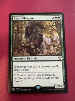 *** Beast Whisperer *** Commander 2020 C20 NM MTG English - Image 1