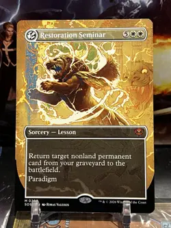 MTG | Restoration Seminar (Borderless) [SOS] NF - Image 1