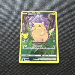 Pokemon Pikachu TCG 005/025 Celebrations 25th Anniversary Card - Image 1