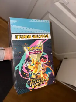 Pokemon Ascended heroes booster bundle display - Image 1