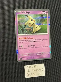 Pokemon Paldean Fates - Mimikyu - 037/091 - Holo Rare - M/NM - Image 3