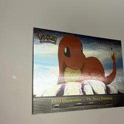 EP11 Charmander - The Stray Pokemon Topps Trading Cards Pokemon Holo Foil NM - Image 2