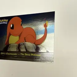 EP11 Charmander - The Stray Pokemon Topps Trading Cards Pokemon Holo Foil NM - Image 3