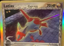Latias Delta Species Rainbow Holo 2005 Electric + 2005 Energy Pokemon Cards - Image 4