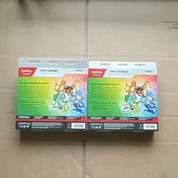Pokemon TCG First Partner Illustration Collection Series 1 Promo Box 2 Boxes - Image 2