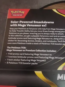 💥Pokemon TCG Mega Venusaur ex Premium Collection Box💥Cheap🔥Fast Dispatch🔥 - Image 4