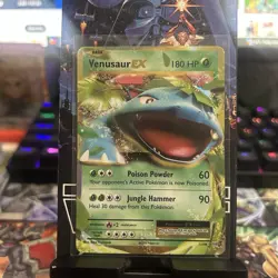 2016 Pokemon XY Evolutions Venusaur Holo #1/108 - Image 1