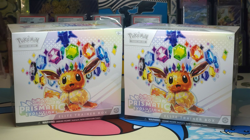 LOT of 2 Prismatic Evolutions ETB Elite Trainer Box Pokemon TCG Sealed Damaged - Image 1