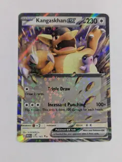 Kangaskhan ex 115/165 SV: Scarlet & Violet 151 Holo Pokemon TCG NM - Image 1