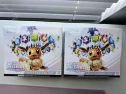 Pokemon Prismatic Evolutions ETB Elite Trainer Boxes NEW Factory Sealed Lot of 2 - Image 1