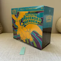 Pokemon Ascended Heroes ETB Elite Trainer - New Sealed In Hand - Good Condition - Image 1