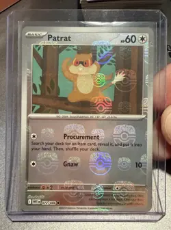 Pokemon TCG Patrat (Master Ball Pattern) 072/086 SV: White Flare NM - Image 2