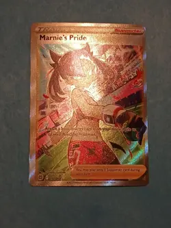 Pokemon Sword & Shield Brilliant Stars Marnie's Pride 171/172 Full Art Trainer - Image 3