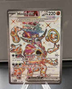 ✨ Hoopa ex Tera Full Art 220HP Pokemon TCG NM/M Holo Ultra Rare 🔥💎 - Image 2