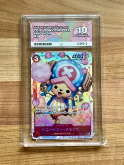 EB01-006 Tony Tony Chopper (SR) One Piece Ace Gem Mint 10-10-10-10 Perfect 🔥 - Image 1