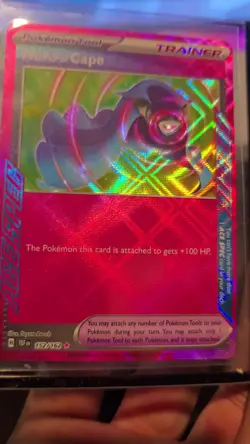 Heros Cape 152/162 Ace Spec Rare Trainer Temporal Forces Pokemon Card - Image 2