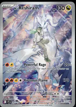 N's Reshiram 167/159 SV09: Journey Together Illustration Rare Pokemon Card - Image 1