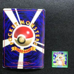 Cubone Pokemon mini card game Flake made in Japan PocketMonster Nintendo F/S - Image 3