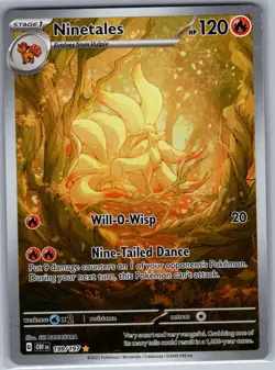 Ninetales 199/197 SV03: Obsidian Flames - Pokemon Card - NM - Image 1